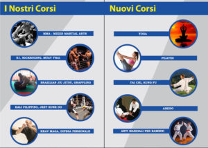 IL VOLANTINO DEI CORSI 2016-17 A LEGNANO