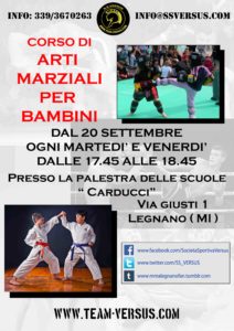 ARTI MARZIALI PER BAMBINI A LEGNANO