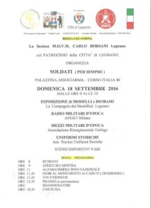 18 SETTEMBRE, LA VERSUS A “SOLDATI (PER SEMPRE)”