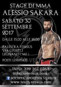 STAGE DI MMA CON ALESSIO SAKARA