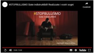 STOP AL BULLISMO CON LO SPORT, UN VIDEO DI FENICE ART IN COLLABORAZIONE CON LA VERSUS